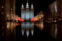 Salt Lake Temple Holiday Lights